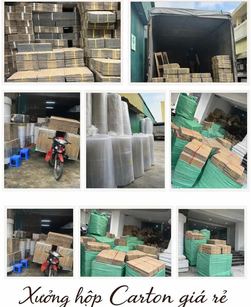 In Hộp th&ugrave;ng Carton Tại Vinh Nghệ An